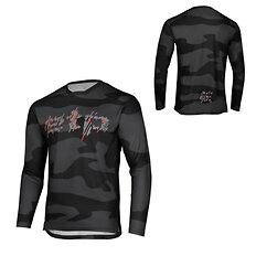 Pánsky cyklistický dres s dlhým rukávom Etape Rocky