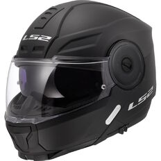 Výklopná moto prilba LS2 FF902 Scope II Solid Matt Black
