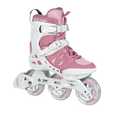 Kolieskové korčule Powerslide Phuzion Argon Rose 100 Trinity