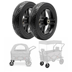 Náhradné predné kolieska pre prepravné vozíky StrollKidz a StrayPaws 4,5x19 cm (2 x 8“) 2ks