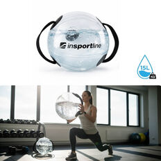 Vodná posilňovacia lopta inSPORTline Flowball 30 cm / max. 15 kg