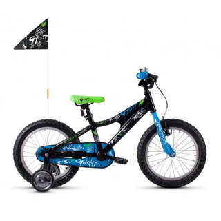 Detský bicykel Ghost Powerkid 16" - Black / Blue