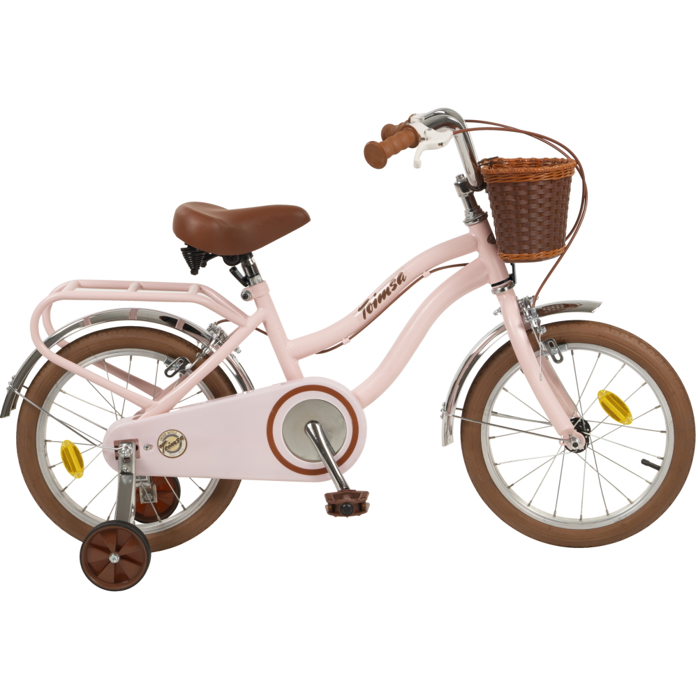 Detský bicykel Toimsa Vintage 16" Pink - 10,5" (110-120 cm)
