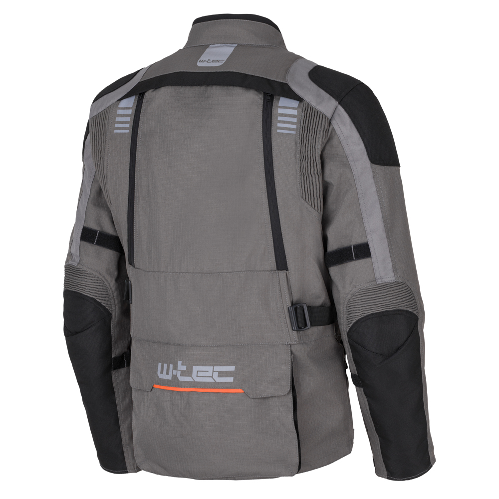 Touringová moto bunda W-TEC Smackton - Veľkosť: M | Farba: Oranžová · záber 10