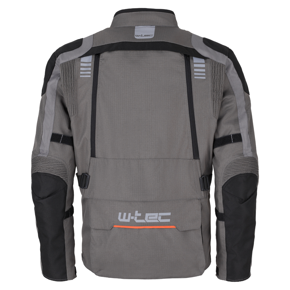 Touringová moto bunda W-TEC Smackton - Veľkosť: M | Farba: Oranžová · záber 8