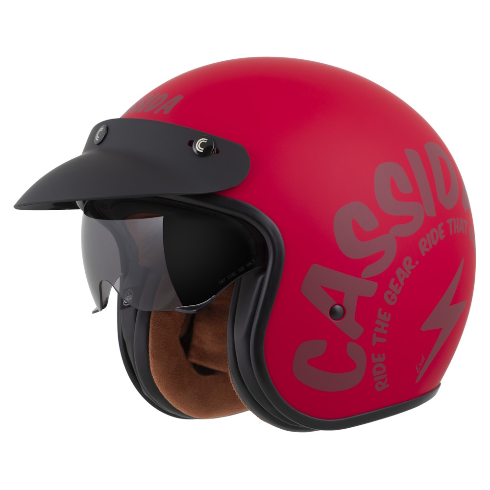 Cassida Oxygen Gear 2.0 červená matná/tmavě červená 2XL (63-64)