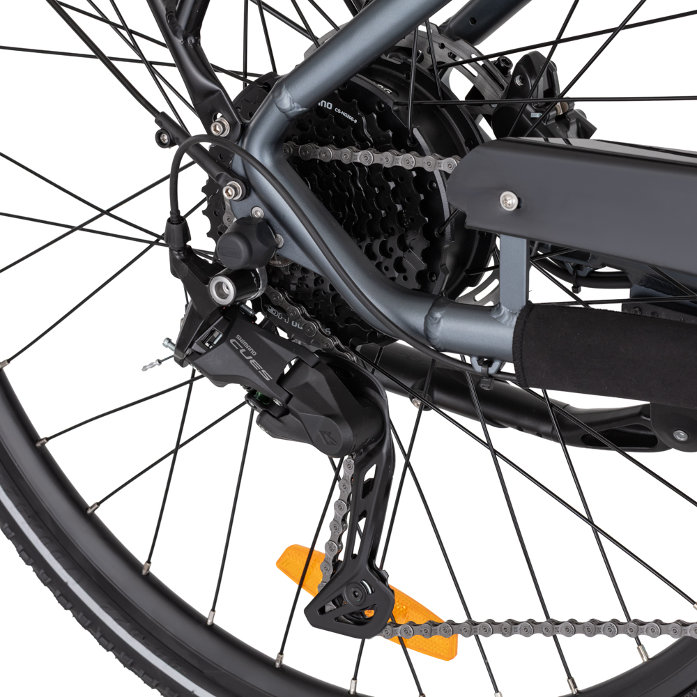 inSPORTline ISL Eclion 648 Wh 28" - model 2026 Deep Coffee - 18" (164-181 cm)