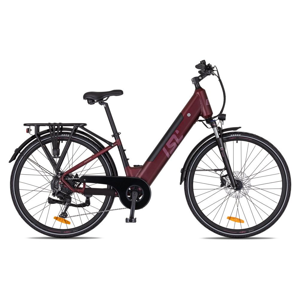inSPORTline ISL Eclion 648 Wh 28" - model 2026 Velour Red - 18" (165-185 cm)