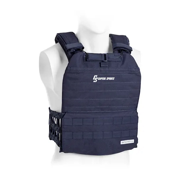 Záťažová vesta Capital Sports Battlevest 2.0 2 x 4 kg - modrá