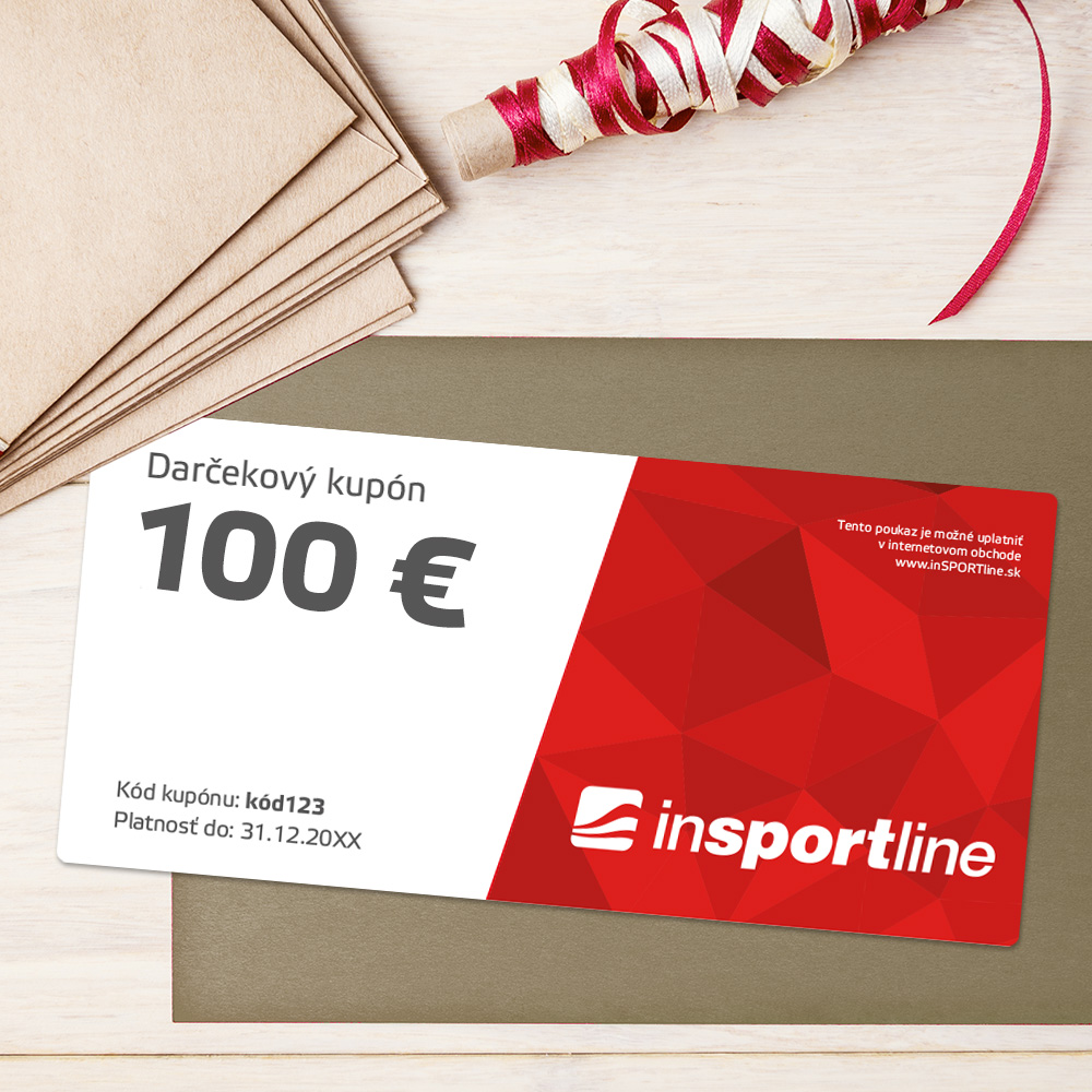 E-shop inSPORTline Vouchers Darčekový poukaz - 100 € pre nákup na eshope