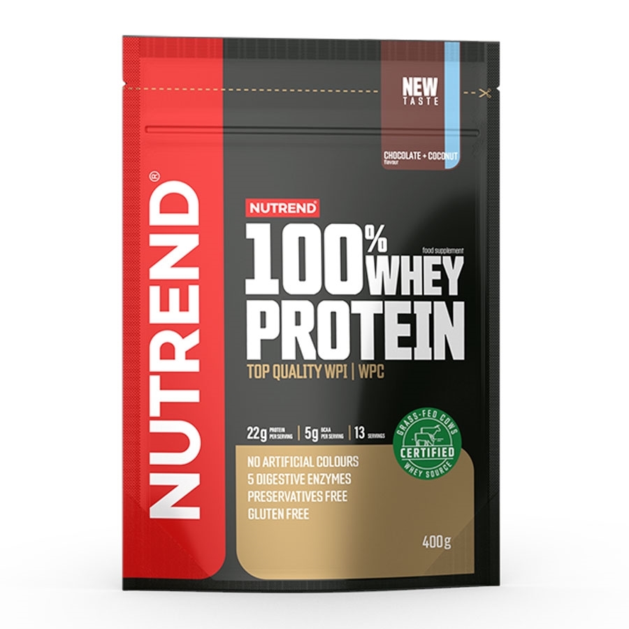 E-shop Nutrend 100% WHEY Protein 400g čokoláda-kakao