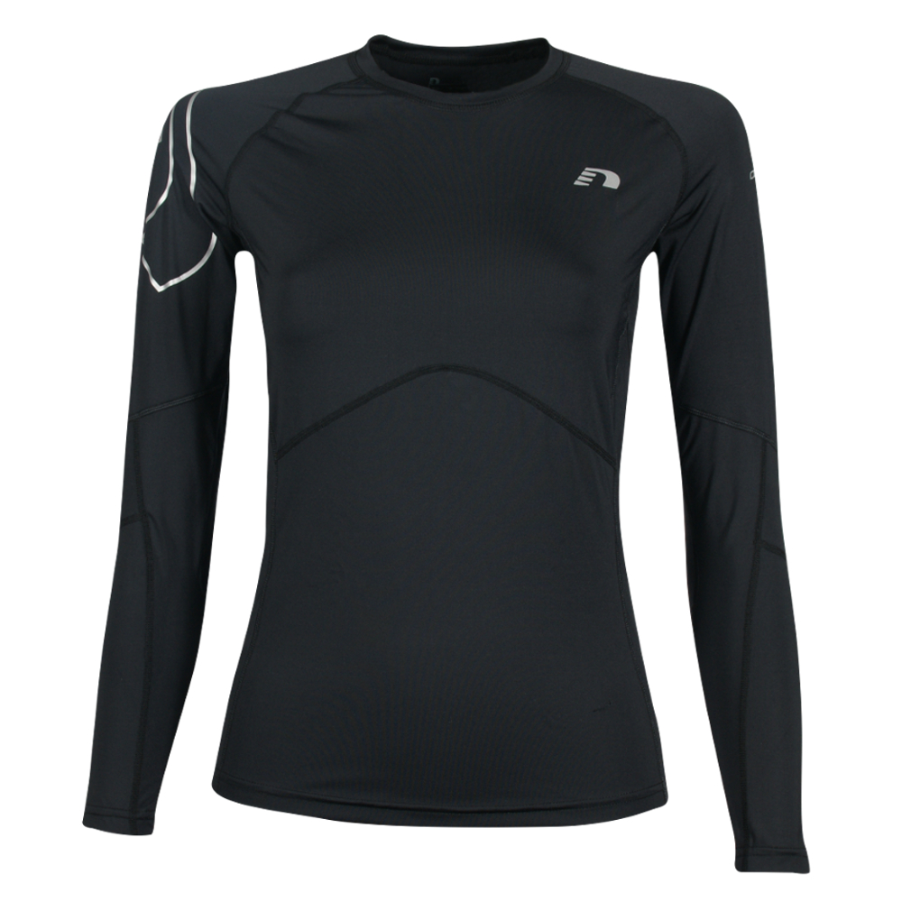 Pánske kompresné termo tričko Newline Iconic Compression Thermal LS Shirt - dlhý rukáv