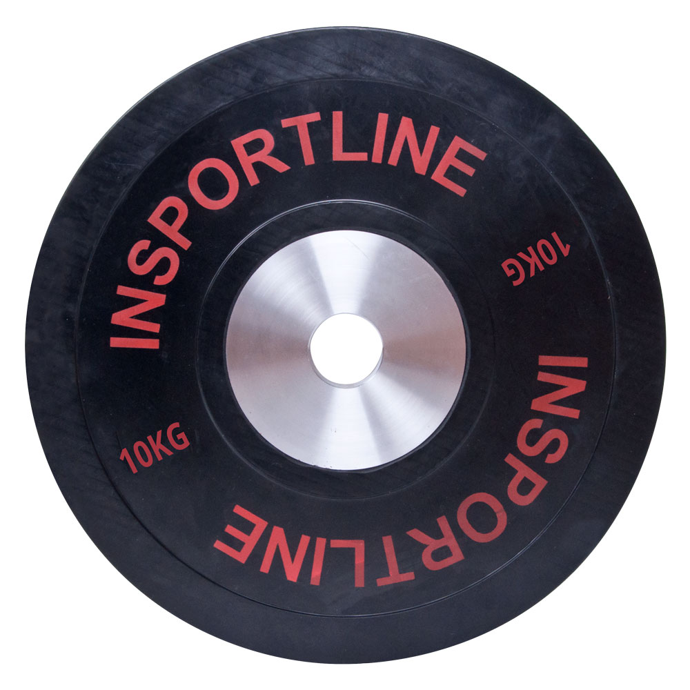 inSPORTline Bumper Plate 10 kg