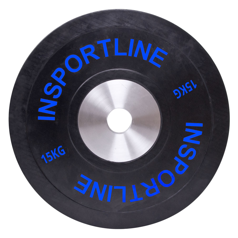 inSPORTline Bumper Plate 15 kg