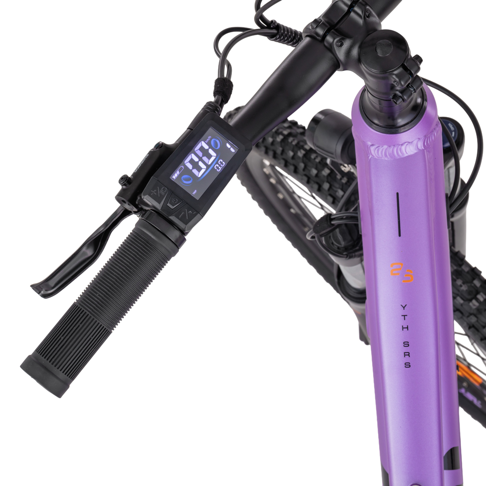 inSPORTline ISL Atezion 374 Wh 26" - model 2026 Majestic Purple - 15" (142-165 cm) · záber 6