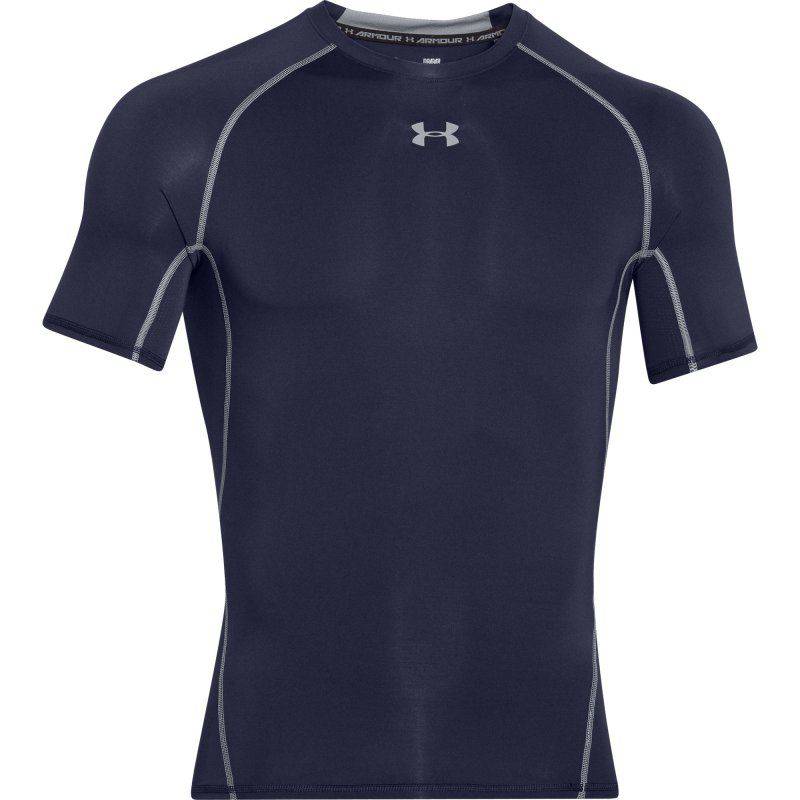 Under Armour HG Armour SS Midnight Navy - XS