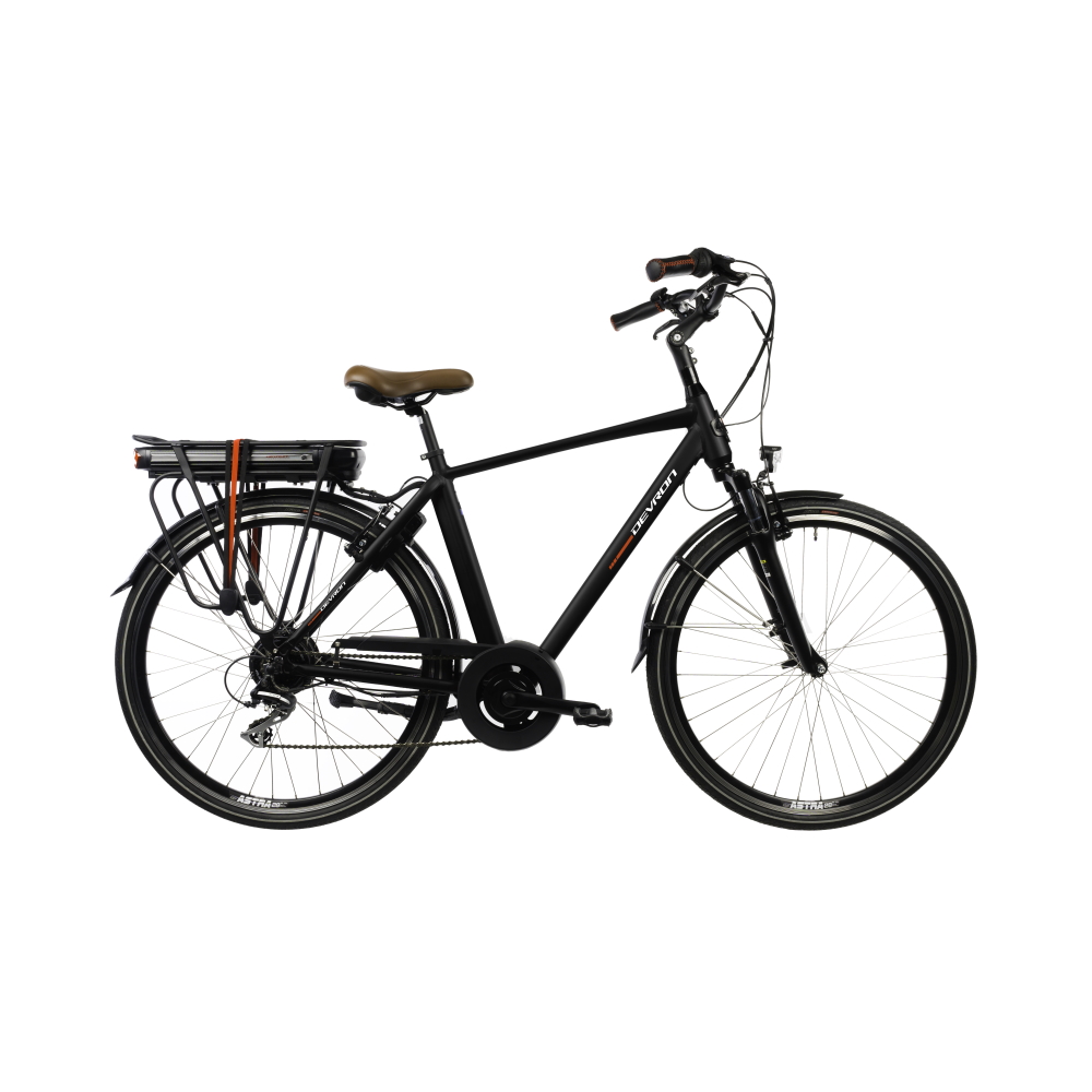 Mestský elektrobicykel Devron 28221 28" - model 2022 Black - 19"