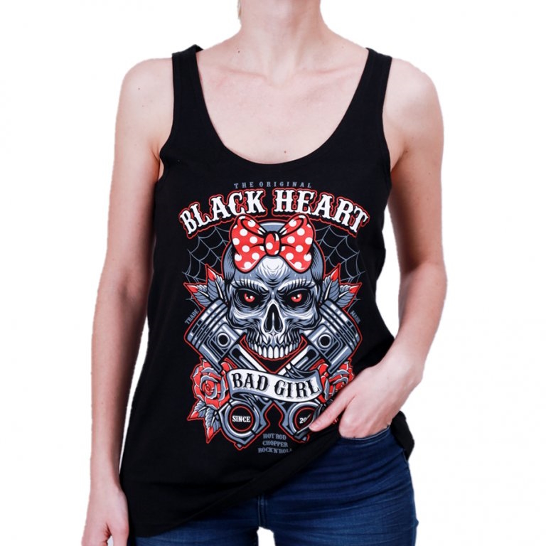 E-shop BLACK HEART Bell Piston čierna - L