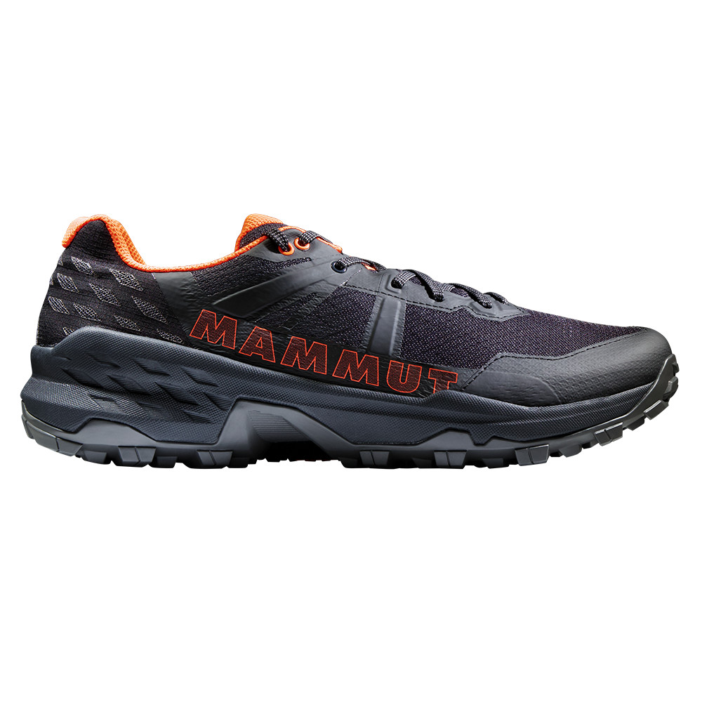 Pánske trekingové topánky MAMMUT Sertig II Low GTX® Men Black-Orange - 46