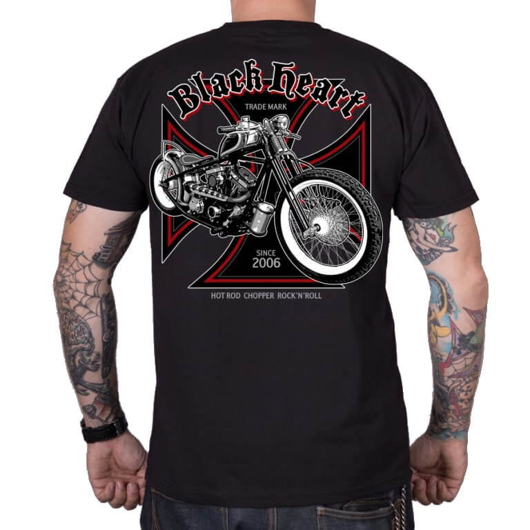 BLACK HEART Grinder čierna - 3XL