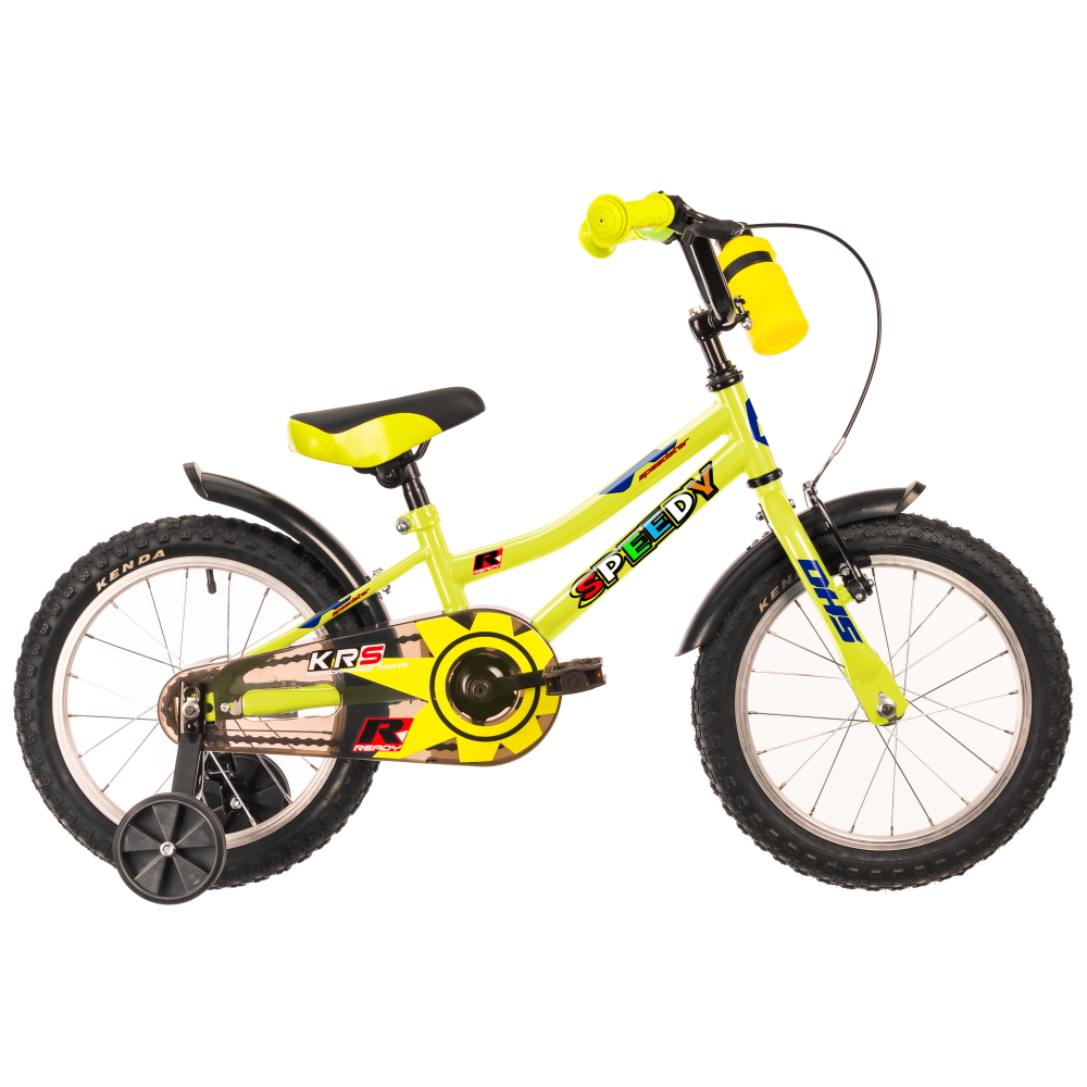 DHS Speedy 1601 16" - model 2022 Green / Yellow - 8" (105-125 cm)