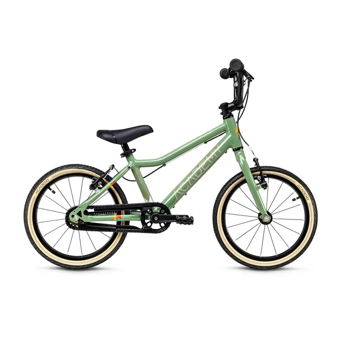 Detský bicykel Academy Grade 3 16" zelená - 10" (105-125 cm)