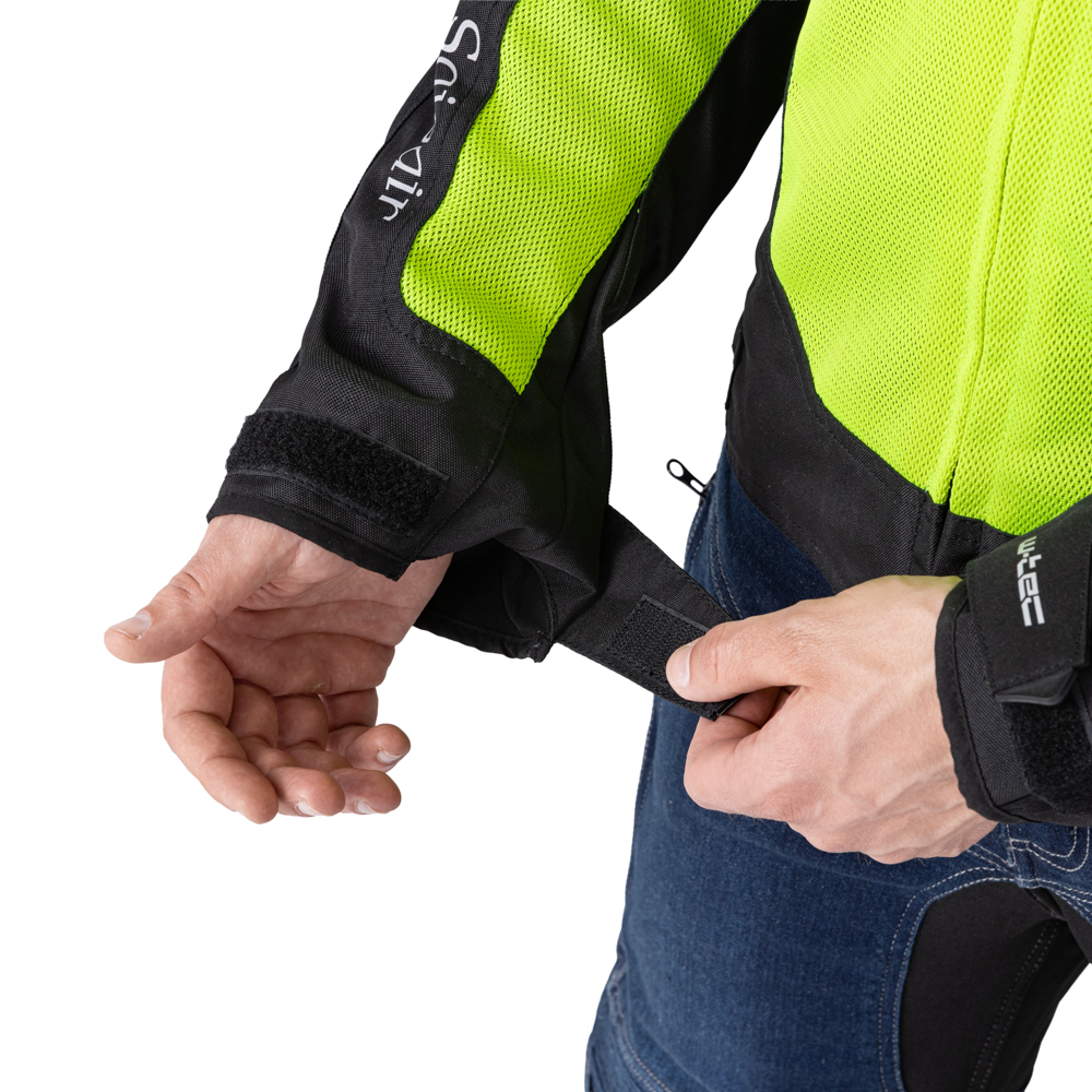 W-TEC Saigair Fluo Yellow-Gray - S
