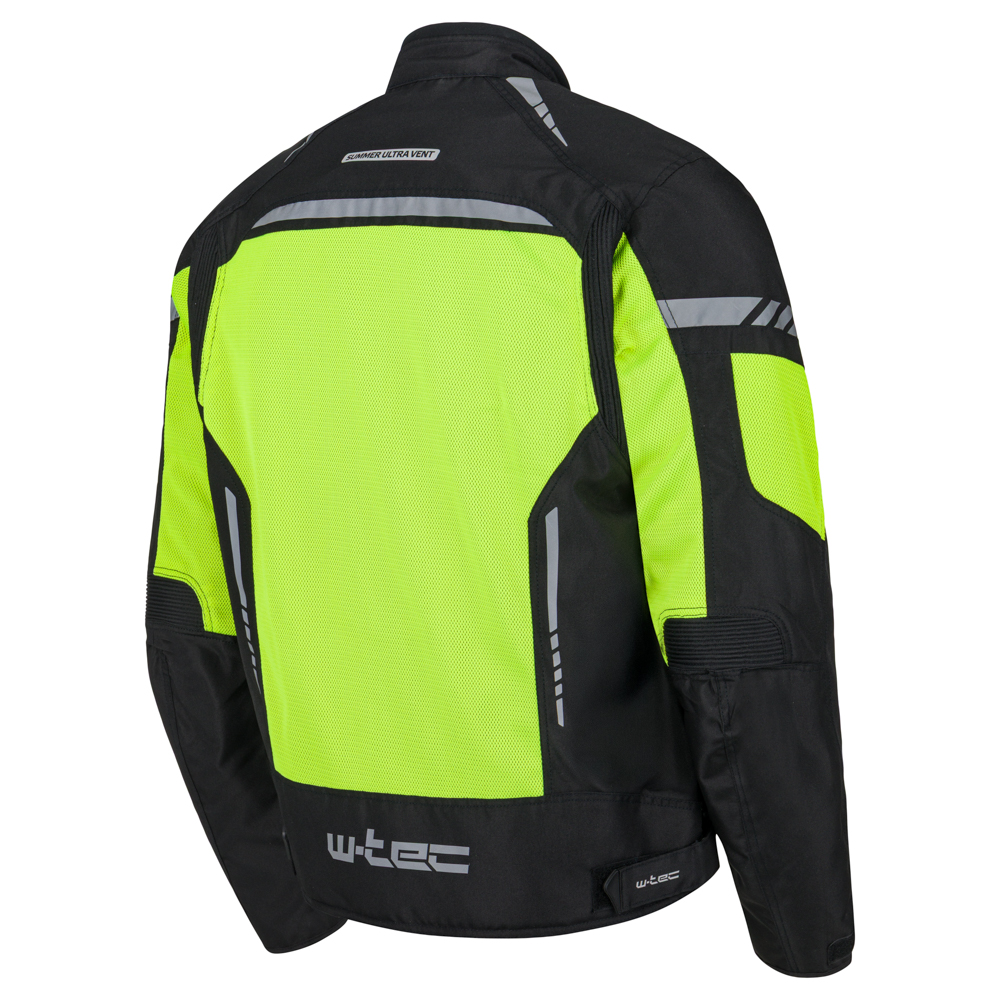 Pánska letná moto bunda W-TEC Saigair - Veľkosť: L | Farba: Čierna · záber 12