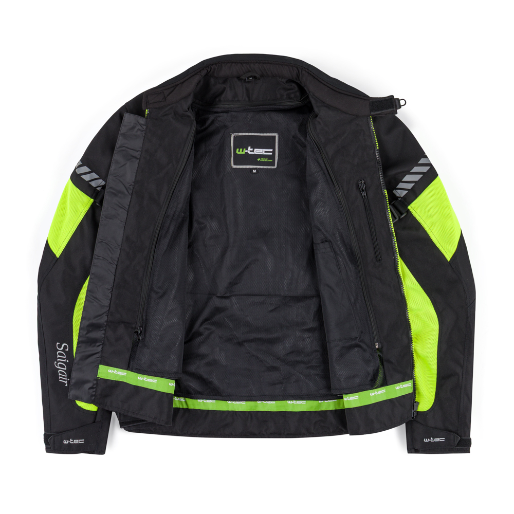 W-TEC Saigair Fluo Yellow-Gray - S