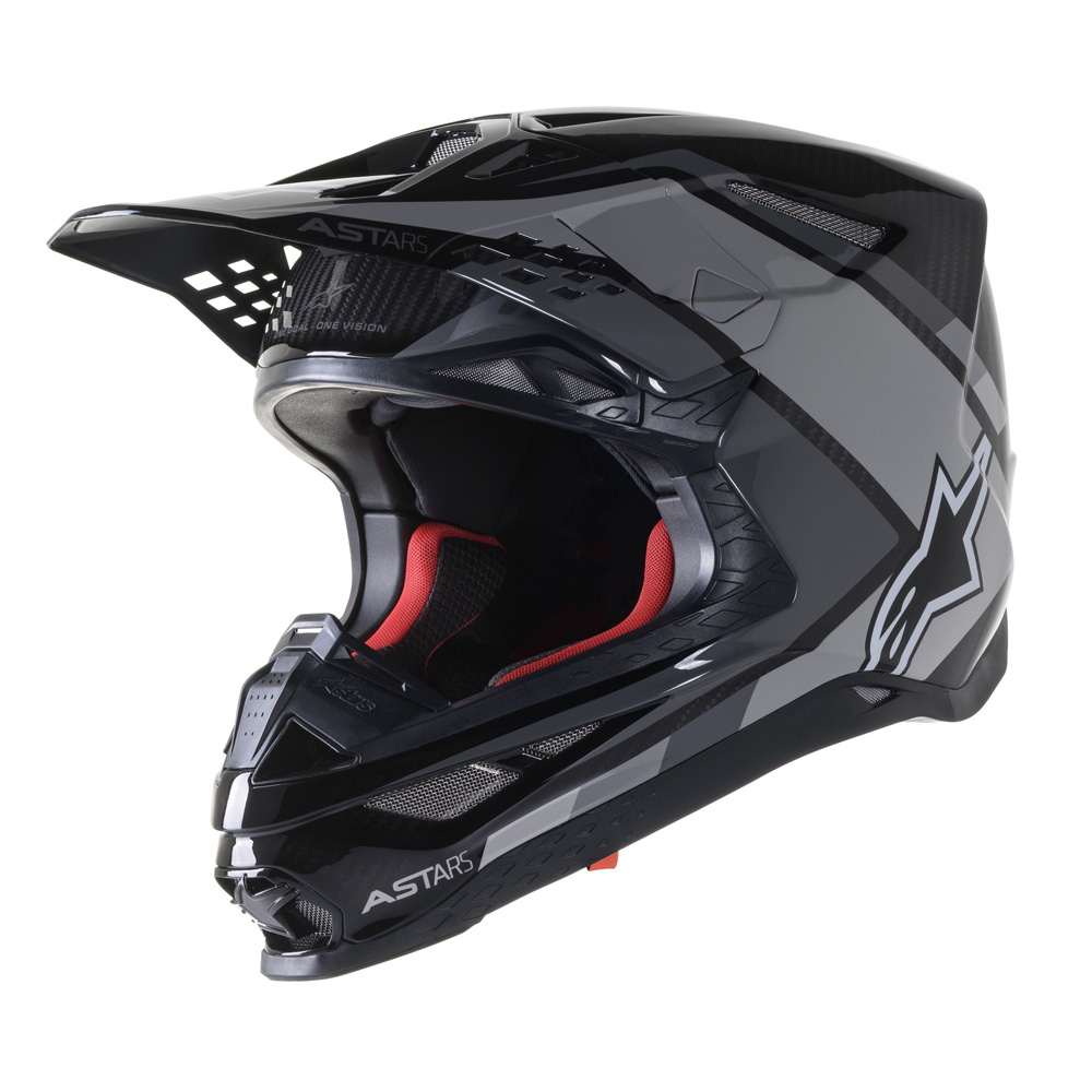 Alpinestars Supertech S-M10 Carbon Meta2 MIPS čierna/šedá lesklá 2022 M (57-58)