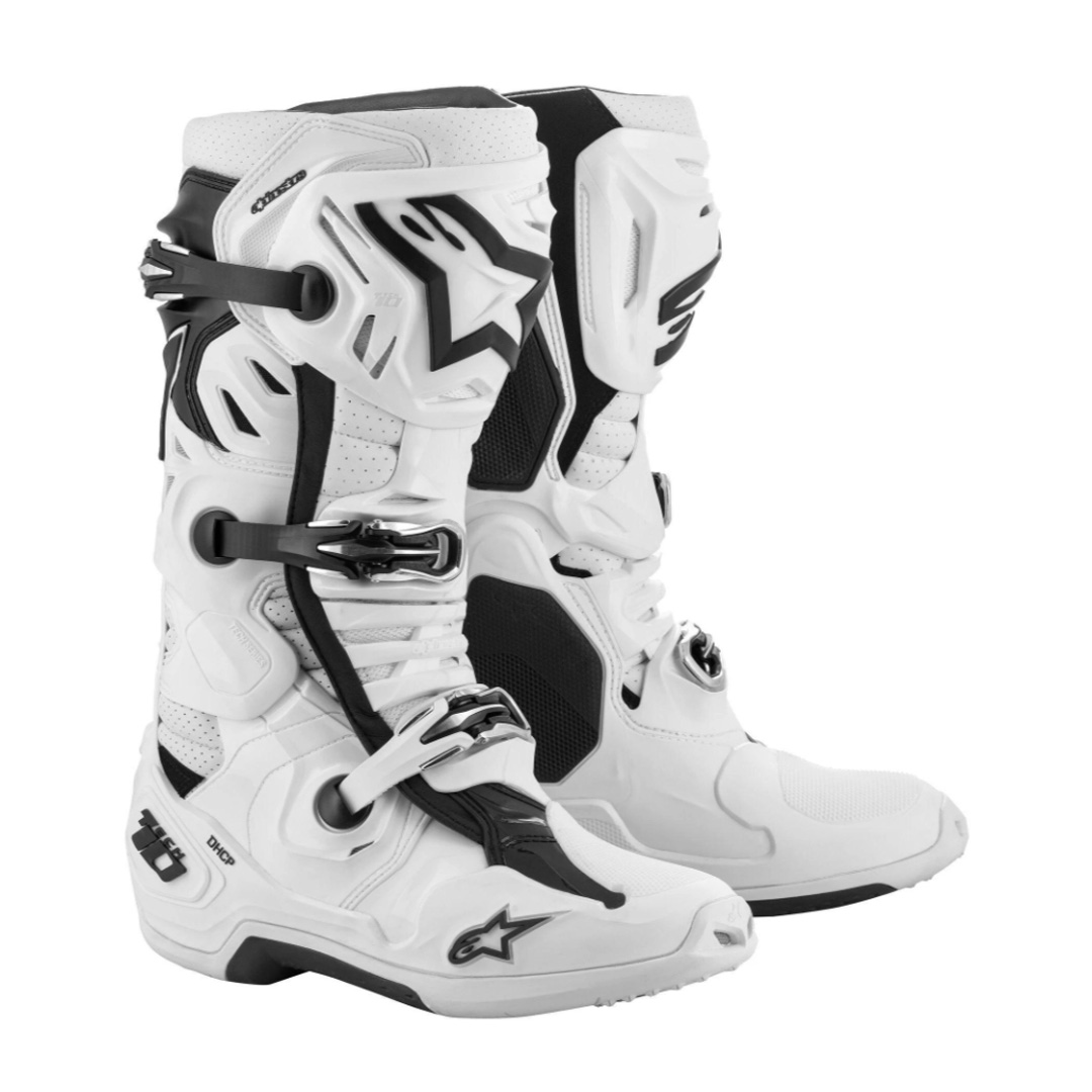 Alpinestars Tech 10 Supervented perforované bílá 2022 48