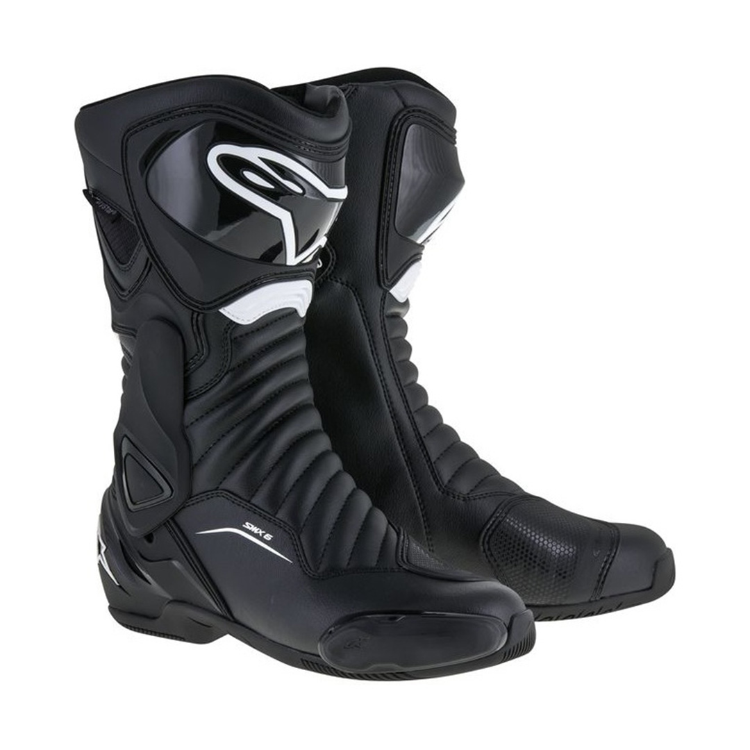 Dámske moto topánky Alpinestars S-MX 6 Drystar čierne 2022 čierna - 43