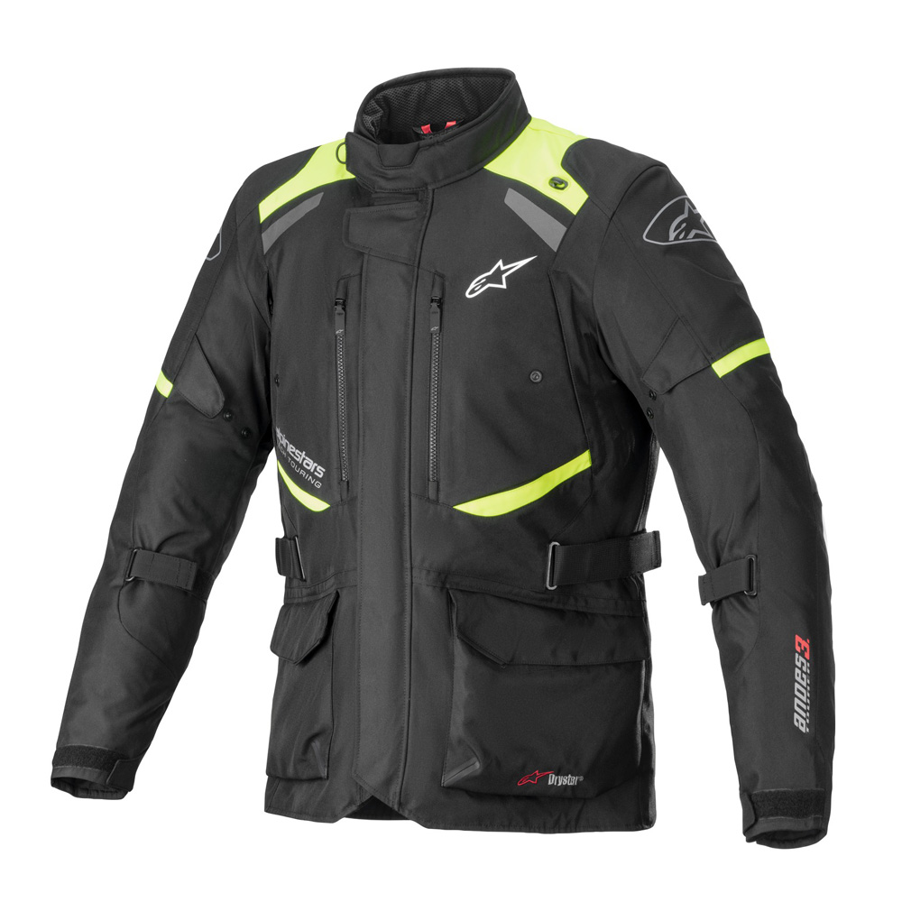 Alpinestars Andes Drystar černá/žlutá fluo 2022 čierna/žltá fluo - XXL