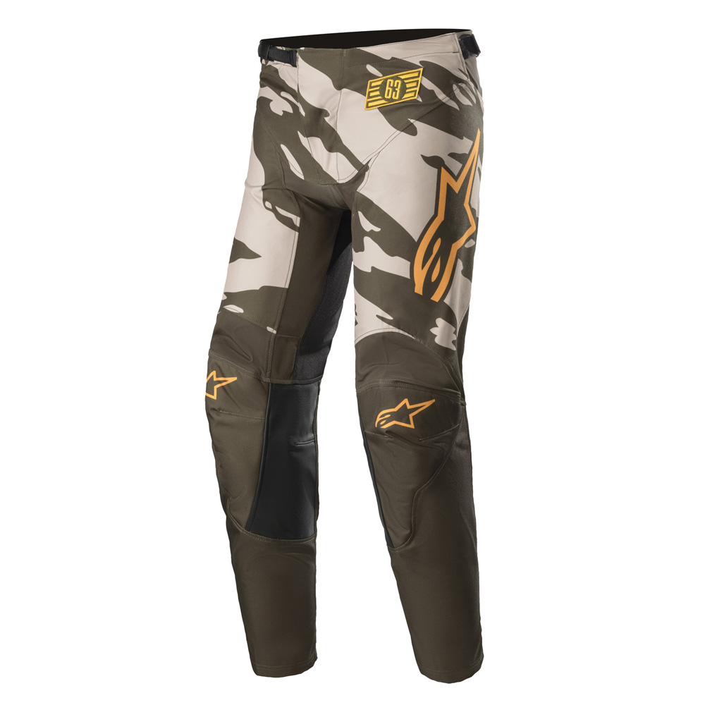 Alpinestars Racer Tactical písková/zelená/mandarinka 2022 piesková/zelená/mandarínka - 38