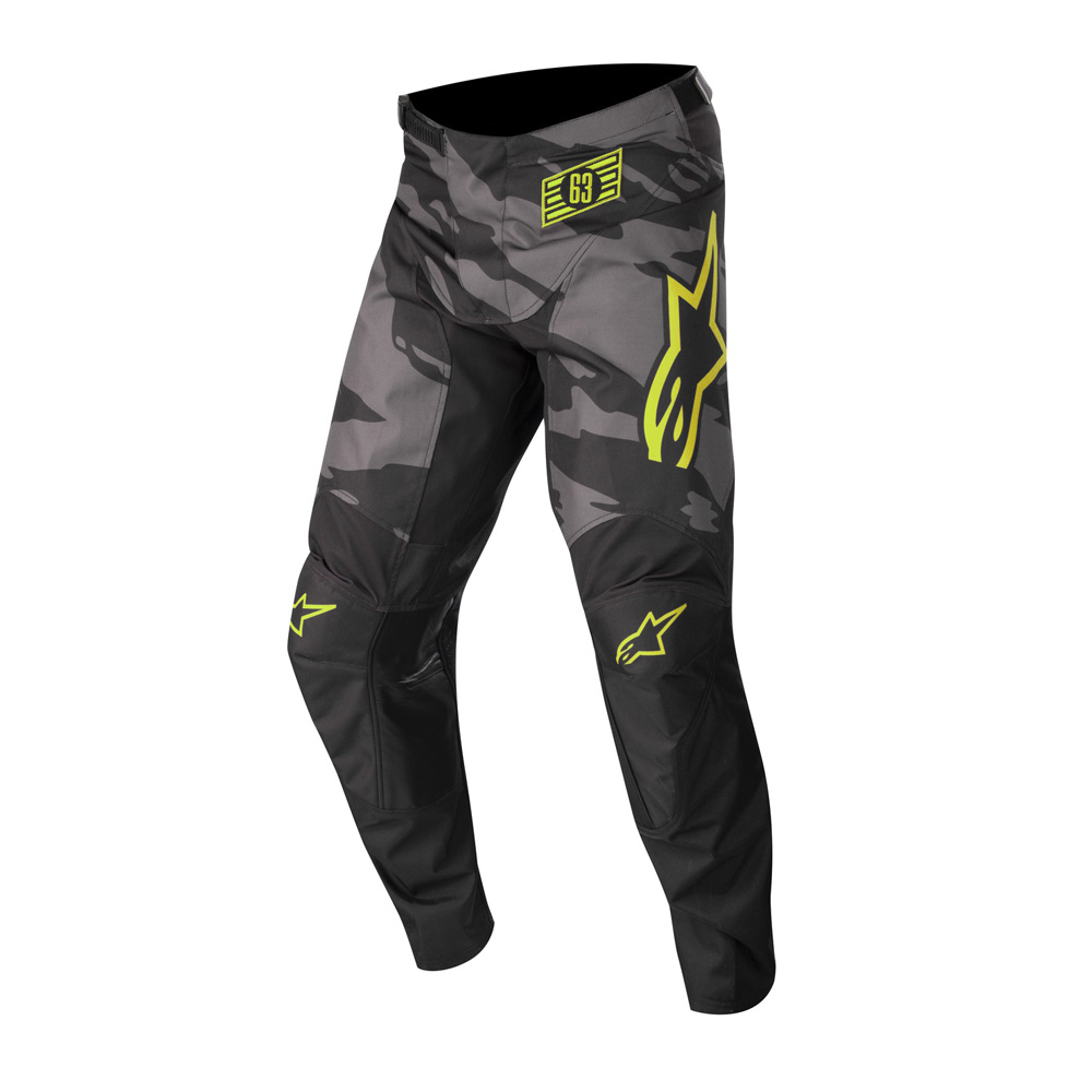 Alpinestars Racer Tactical 2022 čierna/šedá maskáčová/žltá fluo - 34