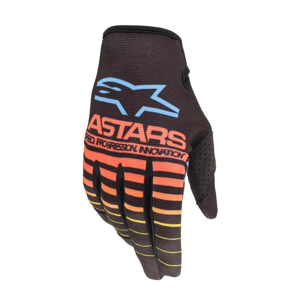 Alpinestars Radar 2022 čierna/žltá fluo/korálová - XL