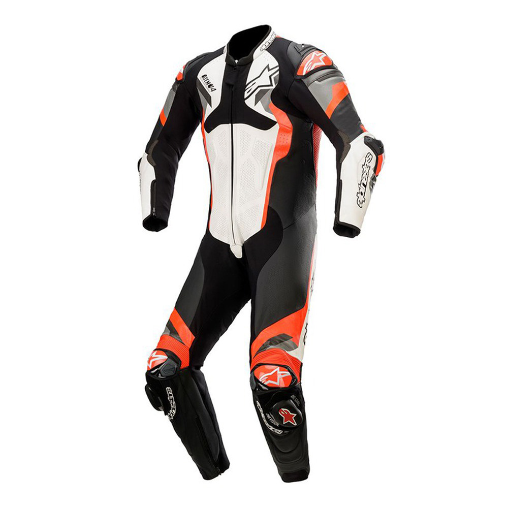 Alpinestars Atem 4 2022 biela/čierna/červená fluo/šedá - 50