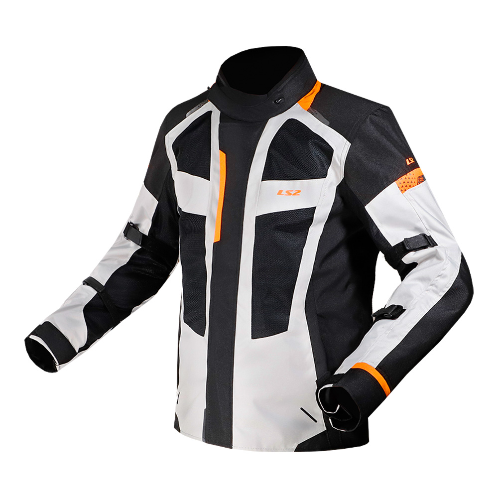 LS2 LS2 Scout Black Grey Orange čierna/šedá/oranžová - XXL