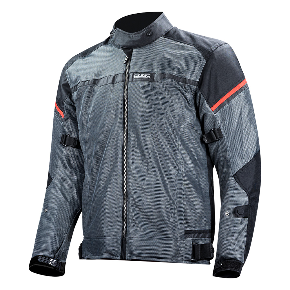 LS2 LS2 Riva Black Dark Grey Red čierna/tmavo šedá/červená - XXL