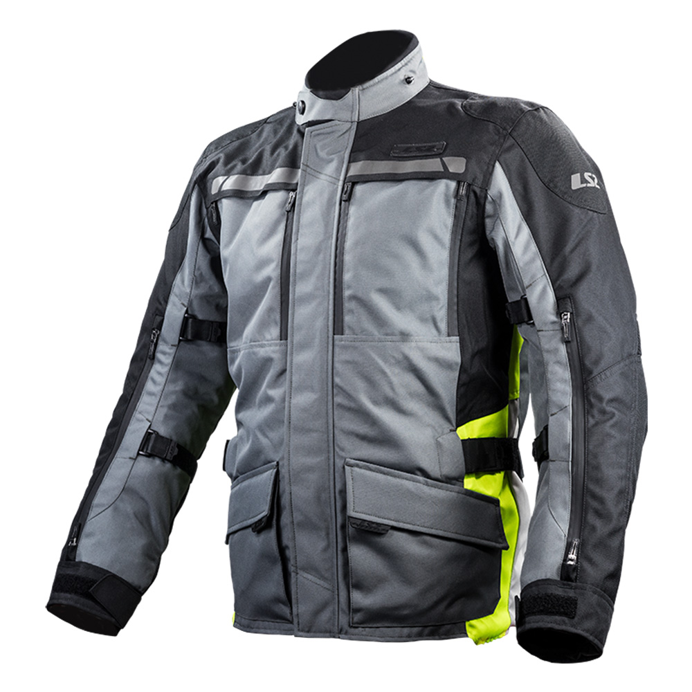 LS2 LS2 Lance Grey Black Yellow šedá/čierna/žltá - XXL