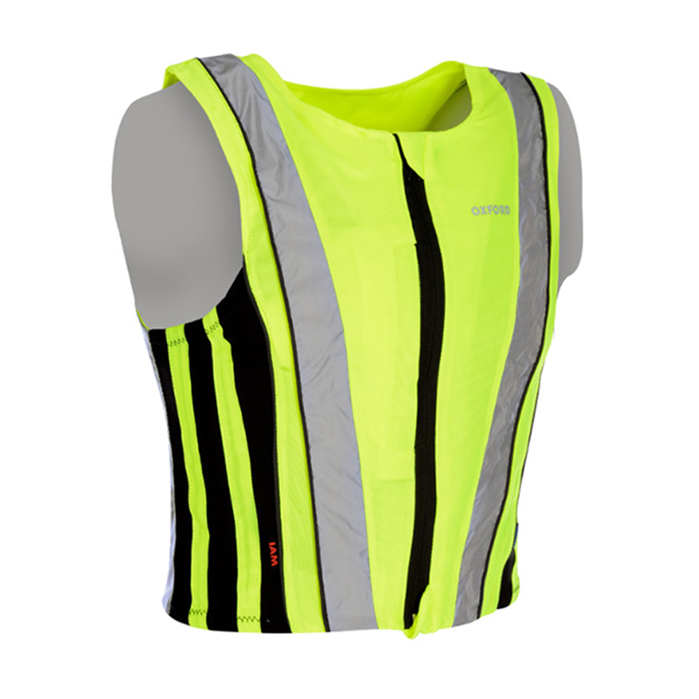 Oxford Oxford Bright Top Active reflexná žltá - 4XL