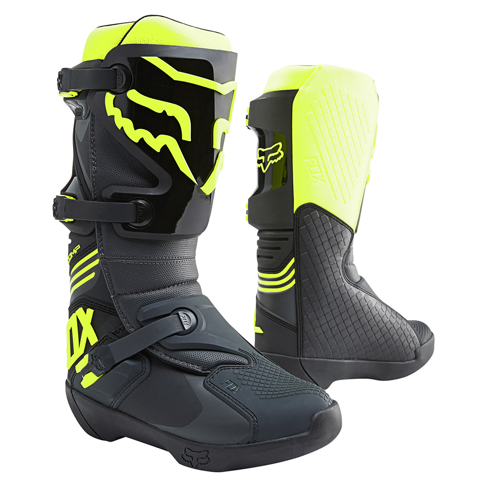 E-shop FOX FOX Comp Black Yellow MX22 čierna/fluo žltá - 10