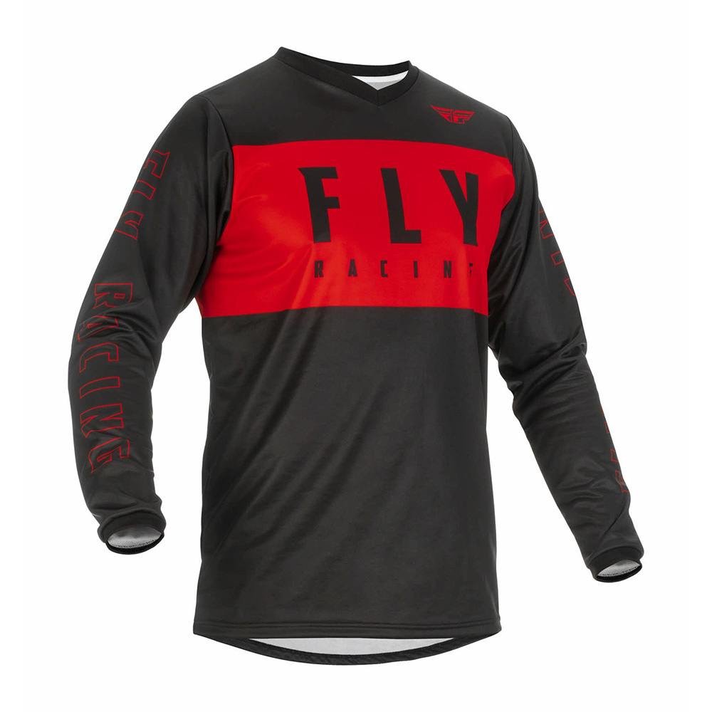 Motokrosový dres Fly Racing F-16 USA 2022 Red Black červená/čierna - S