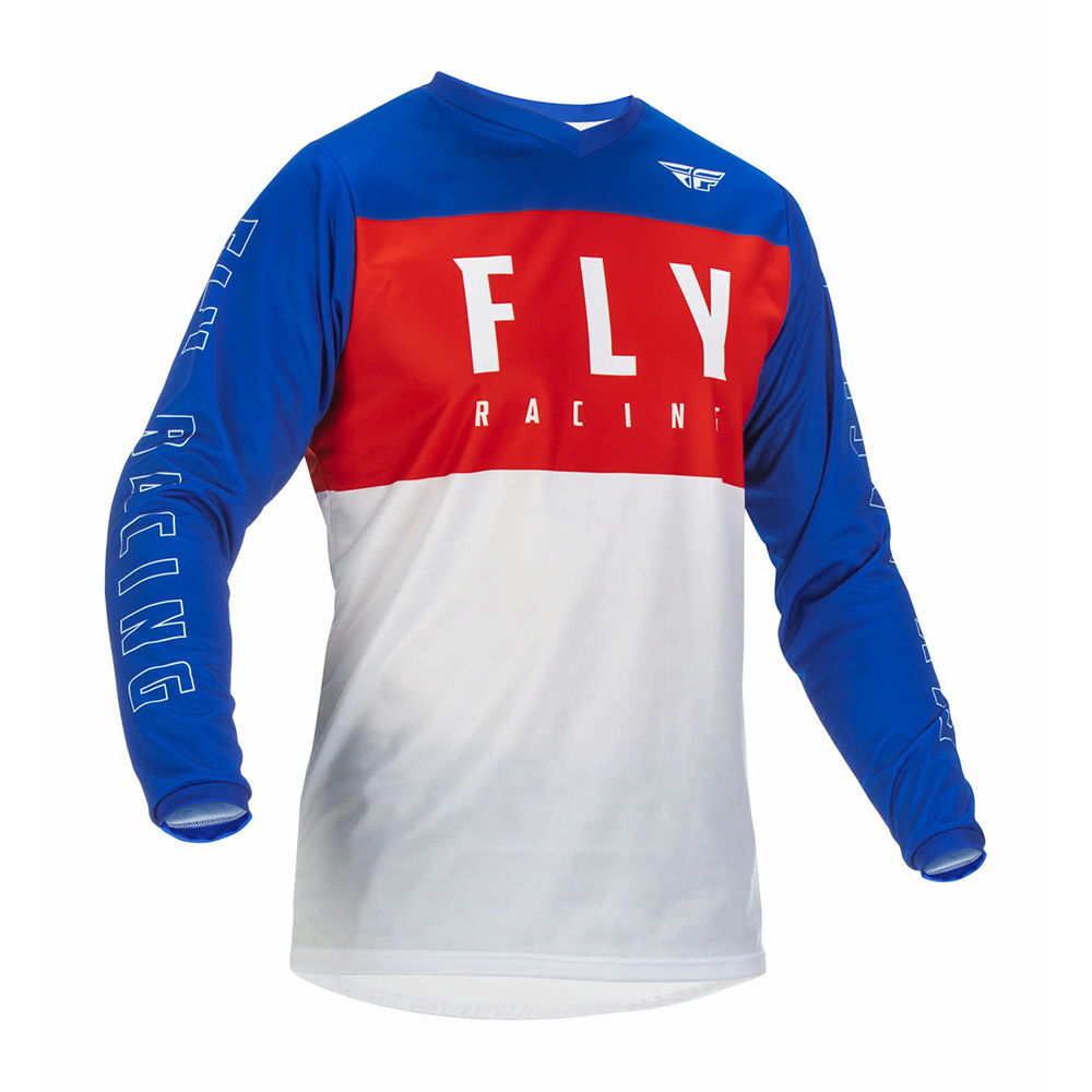 Motokrosový dres Fly Racing F-16 USA 2022 Red White Blue