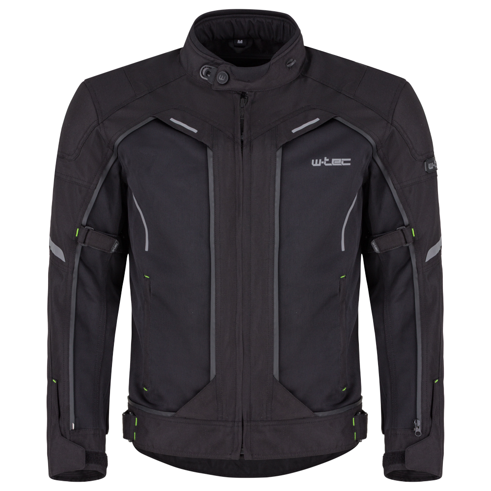 Pánska moto bunda W-TEC Progair Farba čierna-fluo, · záber 6
