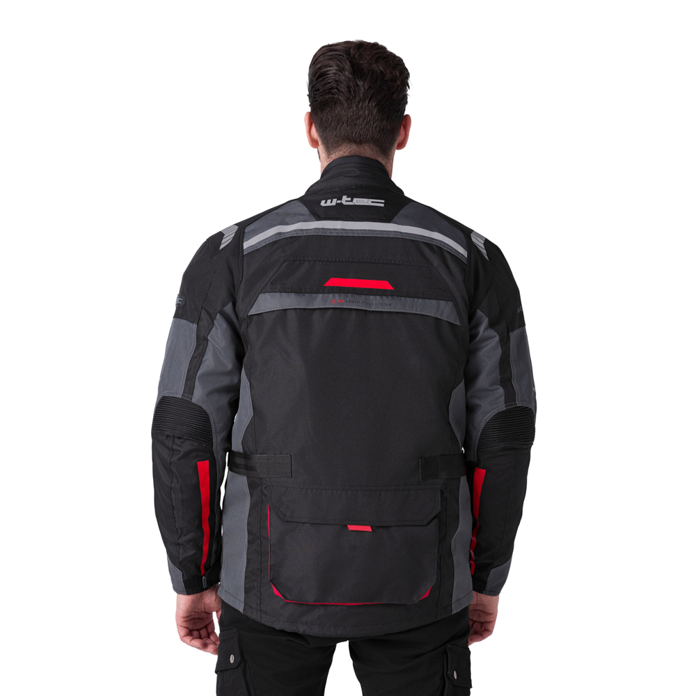 W-TEC Burdys Evo čierno-šedá - S
