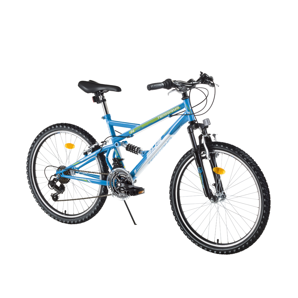 Juniorský celoodpružený bicykel DHS 2445 24