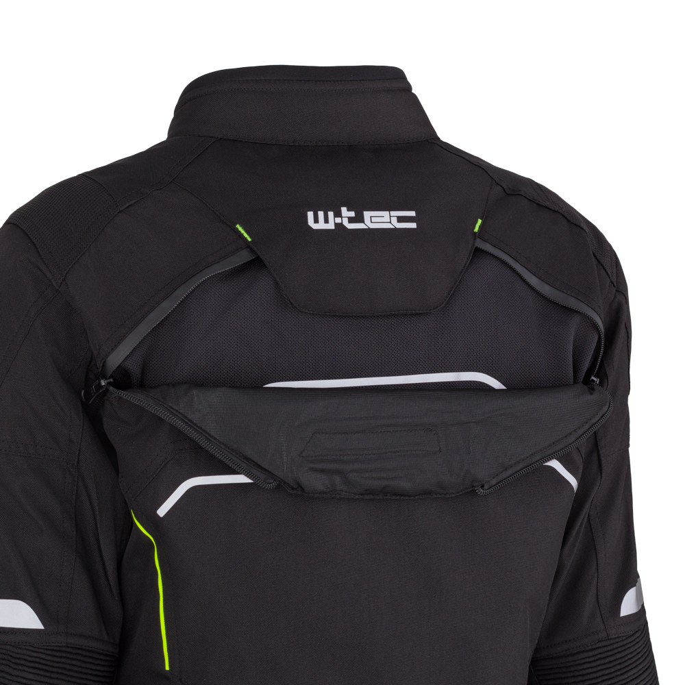 Dámska moto bunda W-TEC Progair Lady Farba čierna-fluo, · záber 11
