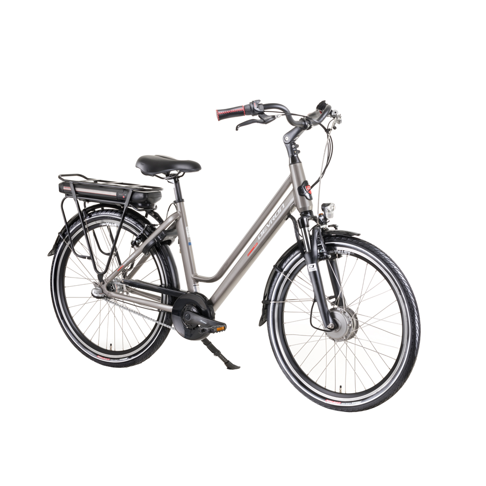 Mestský elektrobicykel Devron 28122 4.0 Grey - 19,5"