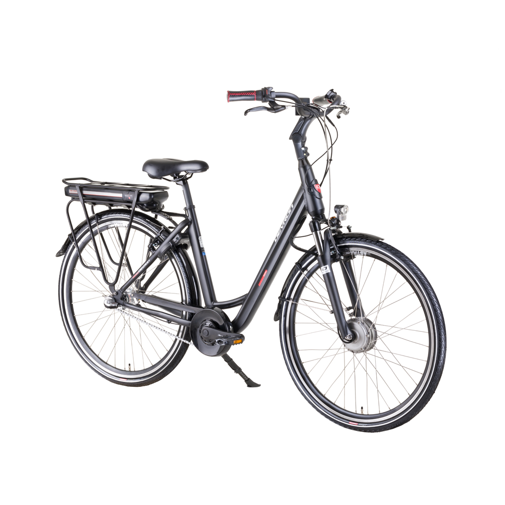 Mestský elektrobicykel Devron 28124 28" 4.0 Black - 21"